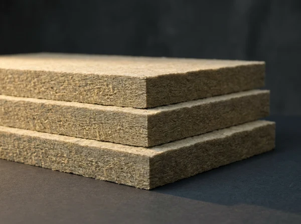 Insulation panels with mineral textures
